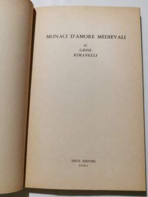 Monaci d'amore medievali