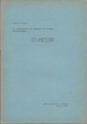 UN CENSIMENTO DI SCHIAVI IN TUNISIA OTTOCENTESCA (1938)