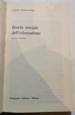Storia sociale dell'educazione