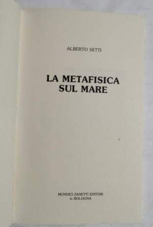 La metafisica sul mare