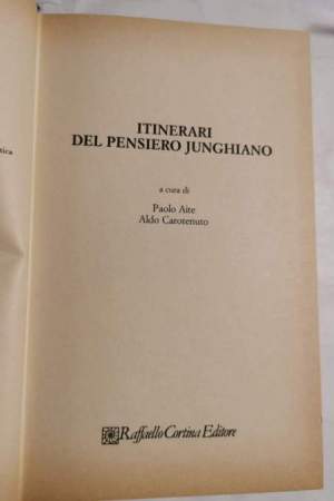 Itinerari del pensiero junghiano