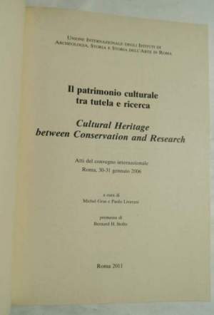 Il patrimonio culturale tra tutela e ricerca