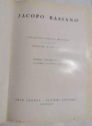 Jacopo Bassano - Catalogo della mostra