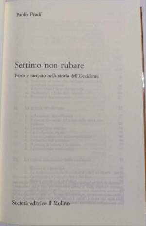 Settimo non rubare - Furto e mercato nella storia dell'Occidente