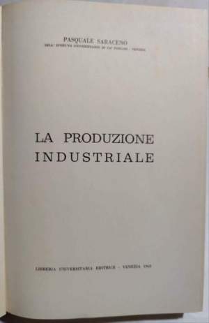 La produzione industriale