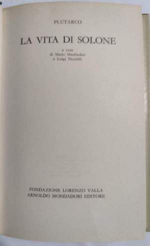 La vita di Solone