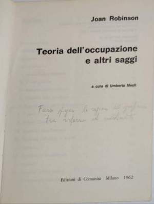 Teoria dell'occupazione