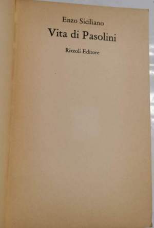 Vita di Pasolini