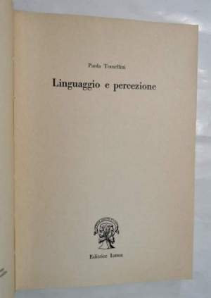 Linguaggio e percezione