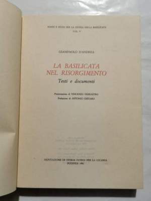 La Basilicata nel Risorgimento