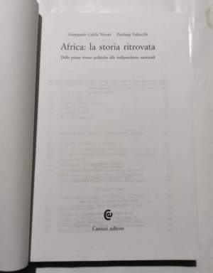 Africa : la storia ritrovata : dalle prime forme politiche alle indipendenze nazionali