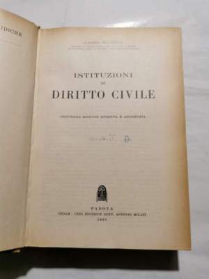 Istituzioni di Diritto Civile