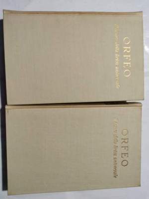 Orfeo - Il tesoro della lirica universale interpretato in versi italiani   2 Voll.