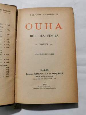 Ouha - Roi de singes