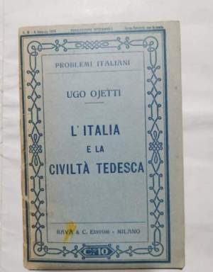 L'Italia e la civiltà tedesca
