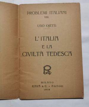 L'Italia e la civiltà tedesca