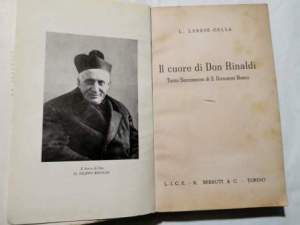 Il cuore di Don Rinaldi  - Terzo successore di S.Giovanni Bosco
