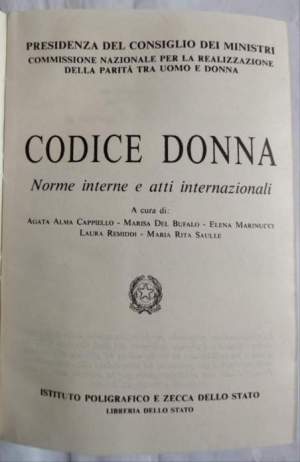 Codice Donna - Norme interne e atti internazionali