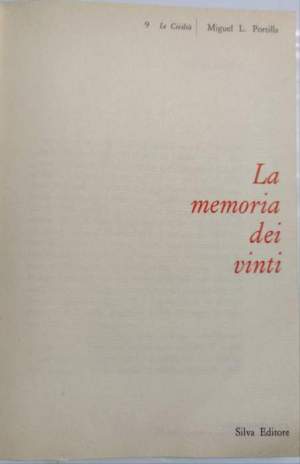 La memoria dei vinti