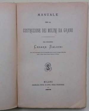 Manuale per la costruzione dei molini da grano