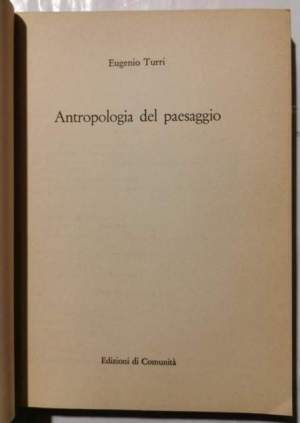 Antropologia del paesaggio