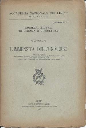L'IMMENSITA DELL'UNIVERSO (1948)