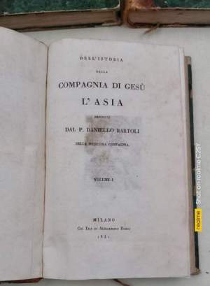 Dell'Istoria della Compagnia di Gesu'-l'Asia- 3 voll.+appendice
