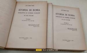 Storia di Roma durante le Guerre Puniche in due volumi