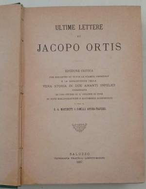 Ultime lettere di Jacopo Ortis