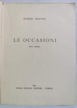 Le occasioni
