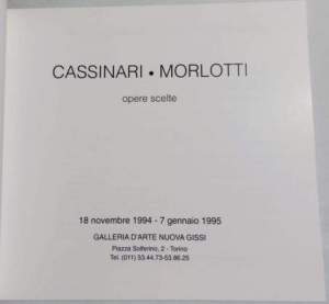 Cassinari - Morlotti - Opere scelte