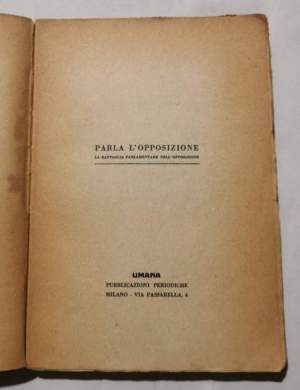Parla l'opposizione: la battaglia parlamentare dell'opposizione