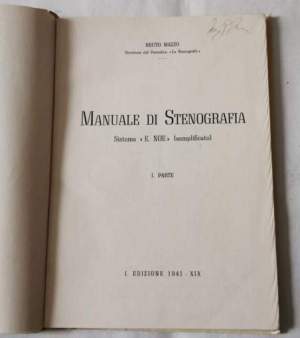 Manuale di Stenografia