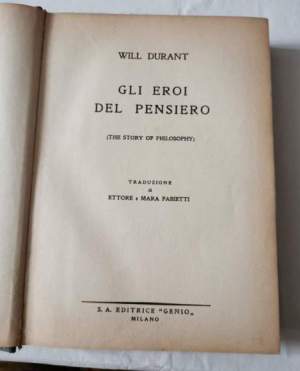 Gli eroi del pensiero ( the history of philosophy )