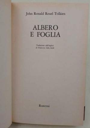 Albero e foglia