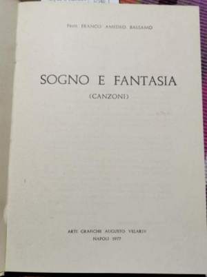 Sogno e fantasia ( canzoni )