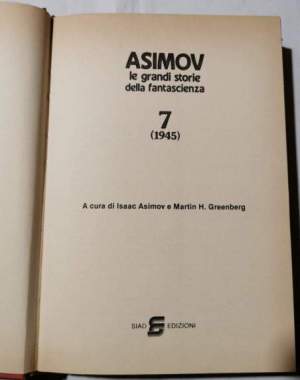 Le grandi storie della Fantascienza - 7- 1945