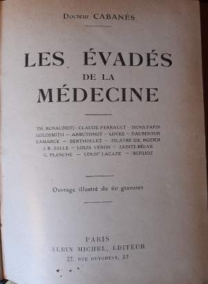 LES EVADES DE LA MEDICINE(1931)