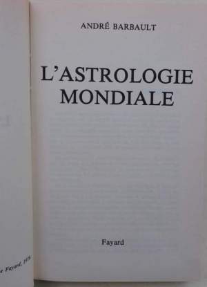 L'astrologie Mondiale