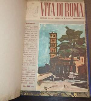 Vita di Roma - mensile delle attività e degli avvenimenti 1954 - 1955