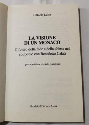 La visione di un monaco