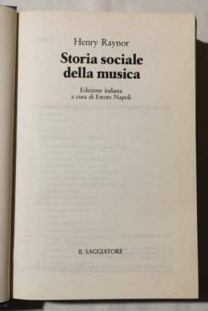 Storia sociale della musica