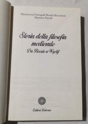 Storia della Filosofia medievale