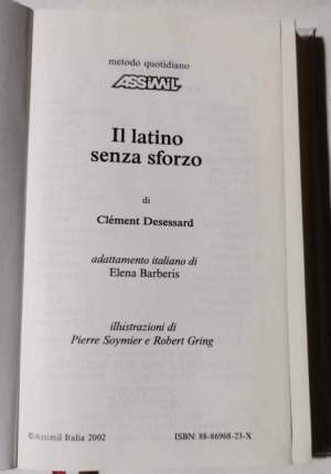 Il latino senza sforzo