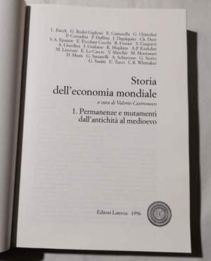 Storia dell'economia mondiale - 1- dall'antichita' al medioevo