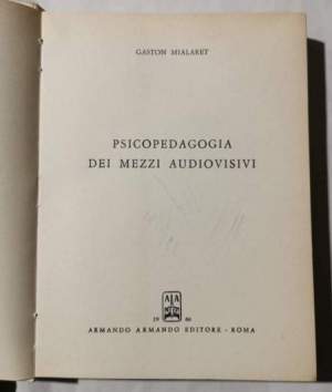 Psicopedagogia dei mezzi audiovisivi