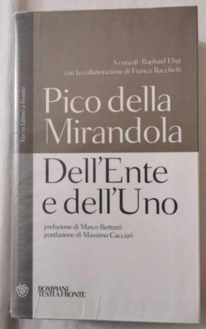 Dell'Ente e dell'Uno