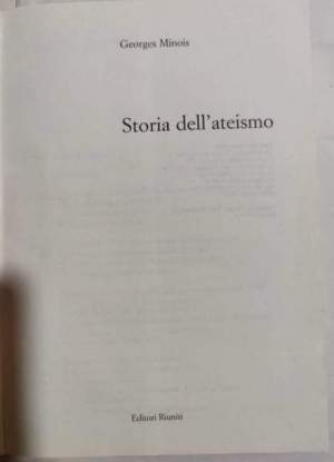 Storia dell'Ateismo