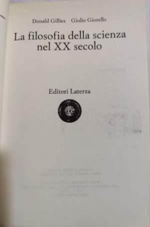 La filosofia della scienza nel XX secolo