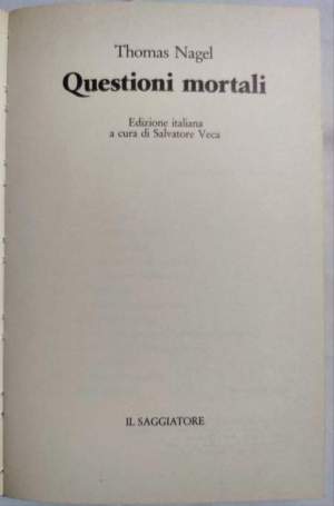 Questioni mortali